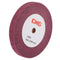 uxcell 200mm x 25mm 320 Grit Non-Woven Polishing Burnishing Wheel Nylon Wire Drawing Abrasive Flap Wheel for Stainless Steel Copper Red...