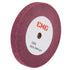 uxcell 200mm x 25mm 320 Grit Non-Woven Polishing Burnishing Wheel Nylon Wire Drawing Abrasive Flap Wheel for Stainless Steel Copper Red...