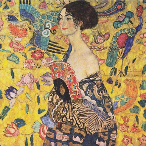 Zimal 5D DIY Diamond Embroidery Gustav Klimt Diamond Painting Cross Stitch Woman Painting Full Round Drill Mosaic 11.8 x 11.8 Inch......
