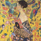 Zimal 5D DIY Diamond Embroidery Gustav Klimt Diamond Painting Cross Stitch Woman Painting Full Round Drill Mosaic 11.8 x 11.8 Inch......