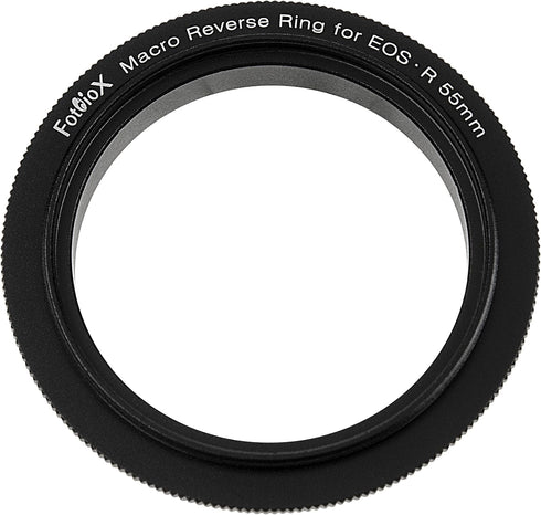 Macro Reverse Ring 55mm Compatible with Canon RF - Camera Mount to 55mm Filter Thread Adapter for Canon RF Mount Mirrorless Cameras...