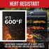 Kaluns Grill Mats For Outdoor Grill, Non Stick Grill Mat Reusable Mats for Gas, Charcoal, Electric Grills Set of 3 PTFE Teflon Barbeque Accessorie...
