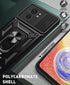 CCSmall for Motorola Edge 40 Case with Slide Camera Cover for Men, Military Grade Drop Protective Phone Cover Case with Ring Kickstand for Motorol...