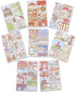 SuperPeak Scissor Skills Sticker Activity Books,Road Trip Activities for Kids,Paper House Stickers Cut and Paste Workbooks for Kids Ages 4-8,20Pag...