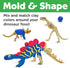 Creativity for Kids Create with Clay Dinosaurs - Build 3 Dinosaur Figures with Modeling Clay, small...