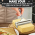 Cheese Slicer Wire - Sharp & Strong Stainless Steel Cheese Cutter Handheld with 2 Extra Wires, Slice Tickness Adjuster, Comfortable Handle & Dishw...