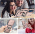 LeYi for Samsung Galaxy A25 5G Case, A25 5G Phone Case with Slide Camera Cover + Tempered Glass Screen Protector, Military-Grade Case with Rotatab...