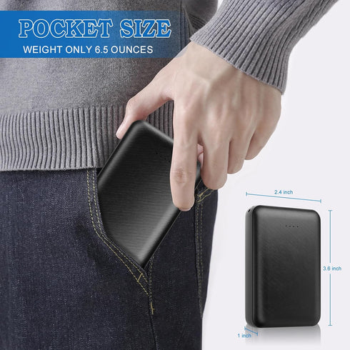 5V2A Battery Pack for Heated Vest Heated Jacket 10000mah Power Bank for Heated Vests Jackets Coats Hoodies for Men for Women Heating Electric Vest...