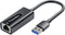 USB Ethernet Adapter, USB 3.0 to 10/100/1000 Gigabit Ethernet LAN Network Adapter Compatible with Nintendo, MacBook, Surface Pro, Notebook PC with...