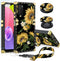 KANGHAR Designed for Samsung Galaxy A03S 5G Case Sunflower with Screen Protector Lanyard Strap Ring Holder Kickstand for Women Girls Flower Floral...