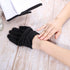 5 Pairs Archival Photo Gloves, Black Medium Work Gloves For Handling Art Working Photography Men & Womens Cloth Gloves Liners Bulk for Handling Je...