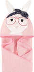 Little Treasure Unisex Baby Cotton Animal Face Hooded Towel, Hip Bunny, One Size...