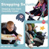 Brilli Baby Cup Catcher Patented Safety Tether Strap, Attach Sippy Cups, Bottles, Pacifiers & More to Stroller, High Chair, Car Seat, Made in USA,...