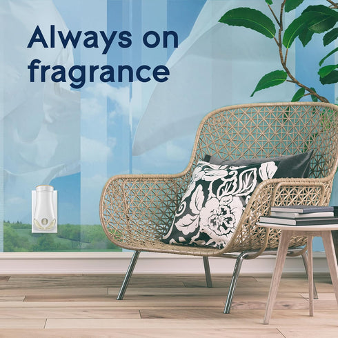 Glade PlugIns Refills Air Freshener, Scented and Essential Oils for Home and Bathroom, Clean Linen, 3.35 Fl Oz, 5 Count...