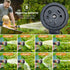Garden Hose Nozzle, Water Hose Nozzle Spray, Heavy Duty Water Spray Gun High Pressure Washer Sprayer with 8 Patterns, Suitable for Watering Garden...