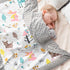 Baby Blanket - Organic Cotton Baby Blanket Soft Cozy, Security Baby Blanket with 3D Little Beans for Soothing Baby,30"X40" Neutral Baby Blanket fo...