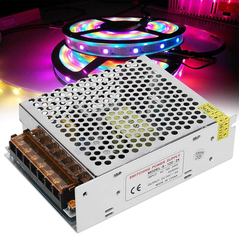 DC24V Output Switch Power Supply Driver Aluminum Alloy Voltage Converter LED Screen Strip Light 3 Dimensional Printer Power Supply Transformer(S?1...