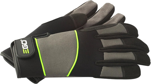 EGO POWER+ GV001XL Durable Synthetic Breathable Work Gloves with Reinforced Protection, X-Large, Black...