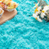 Noahas Ultra Soft Fluffy Bedroom Rugs Kids Room Carpet Modern Shaggy Area Rugs Home Decor 2.6' X 5.3', Teal Blue...