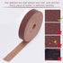 GORGECRAFT Brown Leather Strap Strip 0.5 Inch Wide 79 Inch Long Lychee Pattern Leather Belt Strips Wrap Single Sided Flat Cord for DIY Crafts Clot...