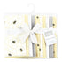 Hudson Baby Unisex Baby Flannel Burp Cloth 10pk, Honey Bee, One Size...