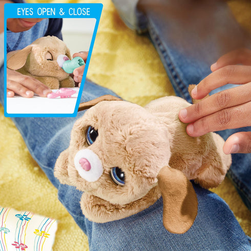 Just Play furReal Newborns Puppy Interactive Pet, Small Plush Puppy with Sounds and Motion, Kids Toys for Ages 4 Up...