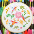 Bird Embroidery Kit for Adults Beginners, Funny flower hummingbird Cross Stitch Kit for Crafts Starters with Cute Birds Flora Patterns Include Emb...