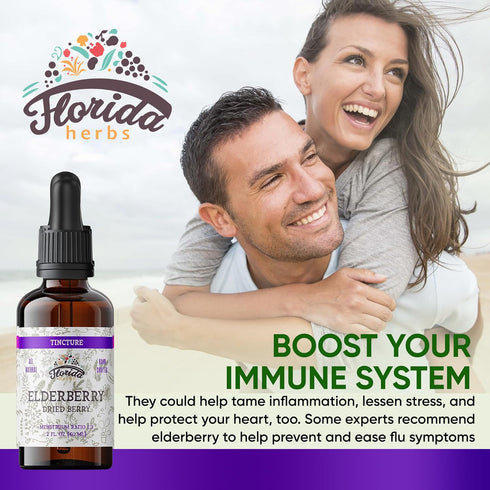Elderberry Syrup, Organic Black Elderberry Extract for Immune Support, Non-GMO in Cold-Pressed Organic Vegetable Glycerin 2 Fl Oz...