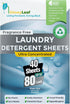 Laundry Detergent Sheets (Fragrance Free) - 80 Loads No Heavy Plastic Jug, Easy to Use Concentrated Laundry Detergent Sheets (Great for Travel)...