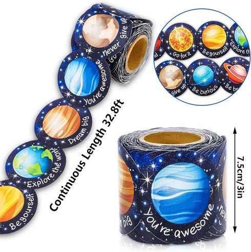 Solar System Bulletin Board Borders Planet Space Trimmer Galaxy Aesthetic Inspirational Borders Outer Space Bulletin Board Stickers for School Cla...