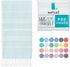 WETCAT Turkish Beach Towel Oversized (38"x71") 100% Turkish Cotton, Made in Turkey - Sand Free, Extra Large, Ultra Soft, Quick Drying, Compact & L...