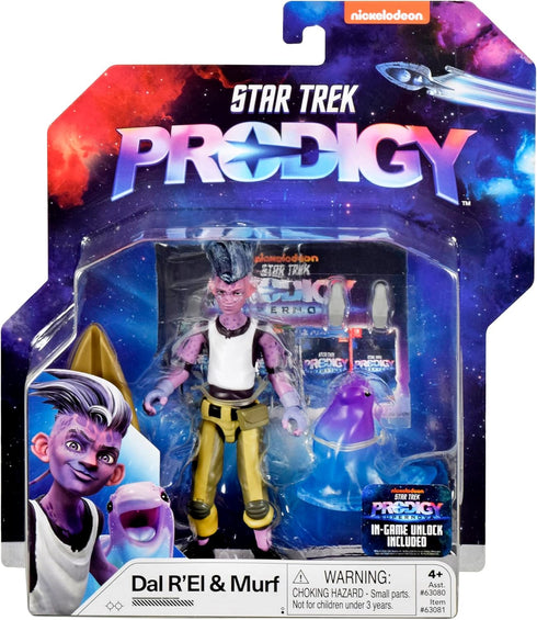 Star Trek Prodigy: 5" Dal R'El Action Figure with Accessories, Murf Figure...