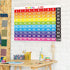Numbers 1-100 Chart Bulletin Board Borders Classroom Decorations Educational Math Posters Learning Banner Tool Wall Door Decor Kindergarten School...