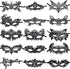 15 Packs Women's Sexy Flexible Lace Masks Eye-mask for Ball Party Venetian Masquerade Costume - Black...