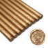 FsAlisa 9Pcs Glue Gun Sealing Wax Sticks for Wax Seal Stamp, Retro Vintage Metallic Bronze Great for Wedding Invitations, Cards Envelopes, Wine Pa...