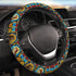 Beauty and Beast Fairytale Glass Elastic Steering Wheel Cover, Universal 15 Inch Suitable for Women, Non-Slip Car Accessories...