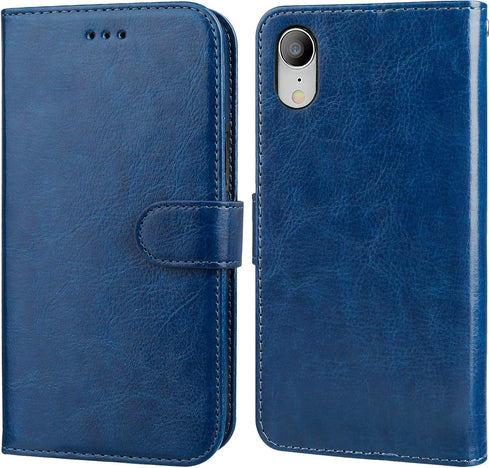Bocasal for iPhone Xr Wallet Case with Card Holder PU Leather Magnetic Detachable Kickstand Shockproof Wrist Strap Removable Flip Cover for iPhone...