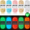 5 Rolls Glow in The Dark Yarn Luminous Crochet Yarn for Crocheting DIY Knitting Glow Fingering Weight Yarn for Arts Crafts Sewing Thread Party Sup...
