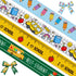 4 Rolls 20 Yards Back to School Ribbons, Best Student Grosgrain Ribbons Blue Green Yellow Ribbons Apple Pencil School Bus Gift Wrapping Ribbons fo...