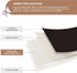 ONine Leather Repair Patch, Self-Adhesive Couch Patch, Multicolor Available Scratch Leather 8X11 Inch Peel and Stick for Sofas(Dark Brown-Fine Gra...
