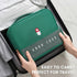 First Aid Bag Empty, Waterproof Emergency Medic Trauma Bag, Medicine Bag For Traveling ,Home Hiking Camping Car Office(Large,Green)...