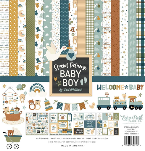 Special Delivery Baby Boy Collection Kit...