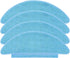 4 Pack Replacement Vacuum Mop Cloth Pads for Lubluelu SL60D SG60 SL61 Robotic Vacuum Cleaner, Reusable Cleaning Floor Microfiber Soft Pad...