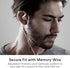 MEE audio M6 Sport Wired Earbuds, in Ear Headphones, 3-Button Remote, Sweatproof Earphones for Running/Gym/Workouts with Memory Wire Earhooks, Hea...