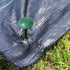 50/100/150 Pack 6 Inch Plastic Garden Lawn Stakes, Landscape Anchors Rustproof Spikes for Ground Lawn Edging, Weed Fabric, Tarp, Christmas Yard De...