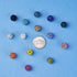 Beadthoven 1Box/150pcs 10mm 15 Colors Pave Czech Crystal Rhinestone Clay Spacer Beads Round Polymer Disco Ball Beads Charms for DIY Bracelet Earri...