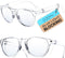 NoCry High Performance Safety Glasses for Women and Men — Soft Non-Slip Nose Pads, Reinforced Side Shields, Premium Anti Fog & Anti Scratch Coatin...
