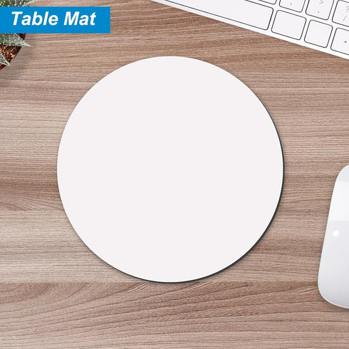 uxcell 8pcs 3 Inch Round Adhesive Backed Felt Non-Slip Felt Sheets Furniture Pads for Household Applications, Clothing Decorations, Tablecloths an...