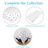American Baby Company 100% Natural Cotton Fitted Pack and Play Sheet 39" x 27" - Soft & Breathable Pack N Play Sheet for Playpen, Playard & Mini C...