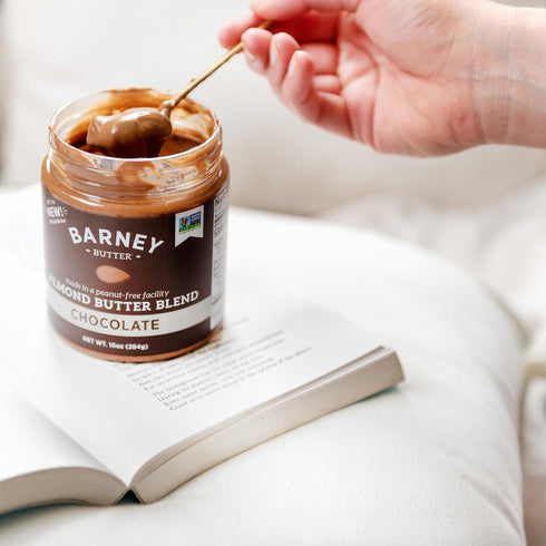 Barney Butter Almond Butter, Chocolate, 10 Ounce Jar, Skin-Free Almonds, No Stir, Non-GMO, Gluten Free, Keto, Paleo, Vegan...